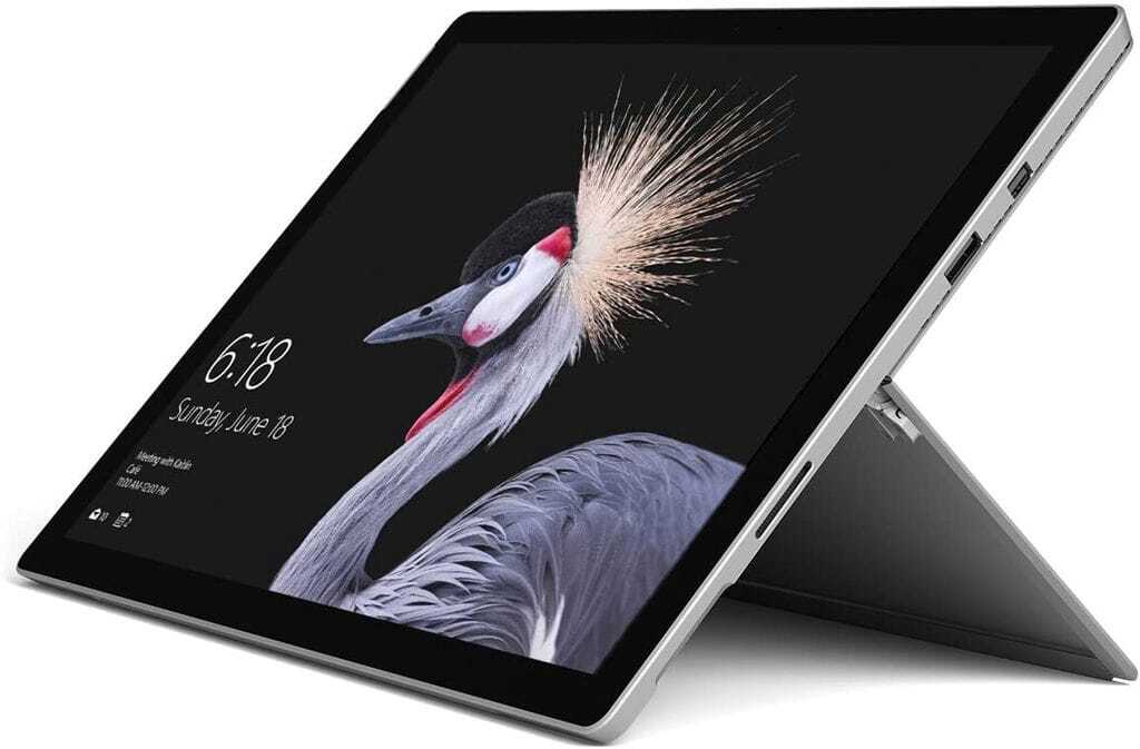 Microsoft Surface Pro 5 i7 - 7330 CPU @ 2.40Ghz RAM 4GB SSD 128GB Used, Grade A Microsoft Surface Pro 5 i7 - 7330 CPU @ 2.40Ghz RAM 4GB SSD 128GB Used, Grade A